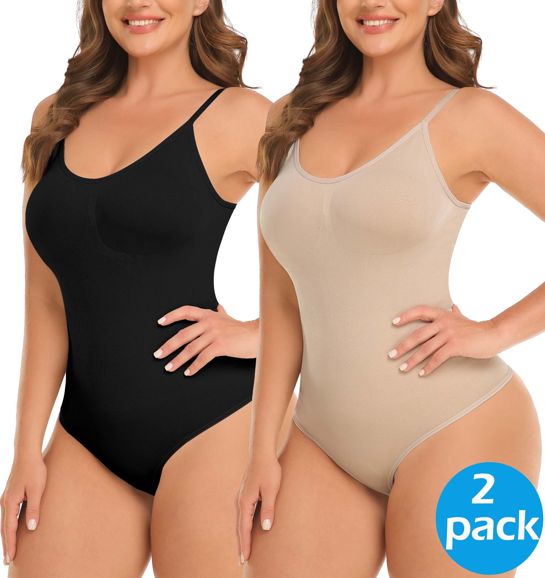 Women's Tummy Control and Body Shaping Seamless Bodysuits