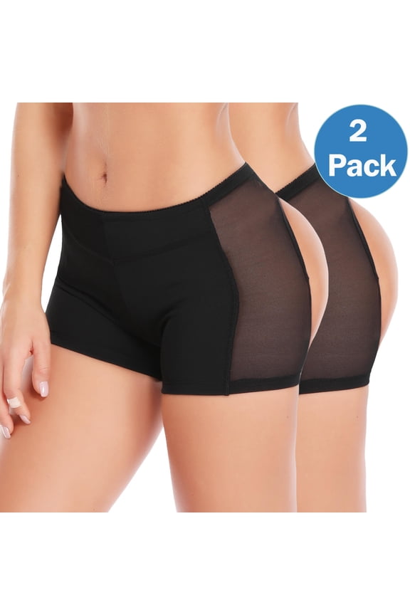 2 Packs Women's Butt Lifter Shapewear Underwear Body Shaper Enhancer Panties