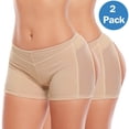 thumbnail image 1 of MANIFIQUE 2 Packs Women's Butt Lifter Shapewear Underwear Body Shaper Enhancer Panties, 1 of 5