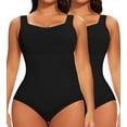 thumbnail image 1 of MANIFIQUE 2 Piece Shapewear Bodysuit for Women Tummy Control Slim Fit Sleeveless Round Neck Body Suit, 1 of 7