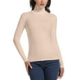thumbnail image 1 of MANIFIQUE Women's Turtleneck Long Sleeve Shirts Fall Fashion Basic Thermal Underwear Tops Winter Clothes 2026, 1 of 6