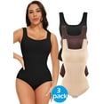 thumbnail image 1 of MANIFIQUE 3 Packs Shapewear Bodysuit for Women Tummy Control Slimming Body Shaper Tank Tops, 1 of 7