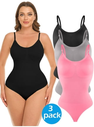 DTBPRQ Bodysuit for Women Tummy Control Shapewear Seamless