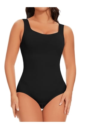 Bodysuit for Women Tummy Control Seamless Tops Compression Butt Lifer Shapewear Bodysuits