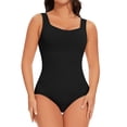 thumbnail image 1 of MANIFIQUE Bodysuit for Women Tummy Control Seamless Tops Compression Butt Lifer Shapewear Bodysuits, 1 of 6