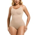 thumbnail image 1 of MANIFIQUE Bodysuit for Women Tummy Control Shapewear Thong Body Shaper, 1 of 7