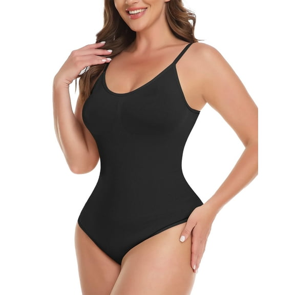 MANIFIQUE Bodysuit for Women Tummy Control Shapewear Thong Body Shaper