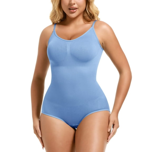 MANIFIQUE Bodysuit for Women Tummy Control Shapewear Thong Body Shaper