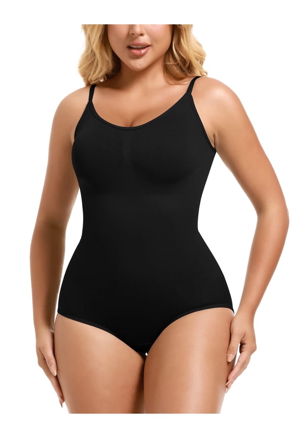 Bodysuit for Women Tummy Control Shapewear Thong Body Shaper