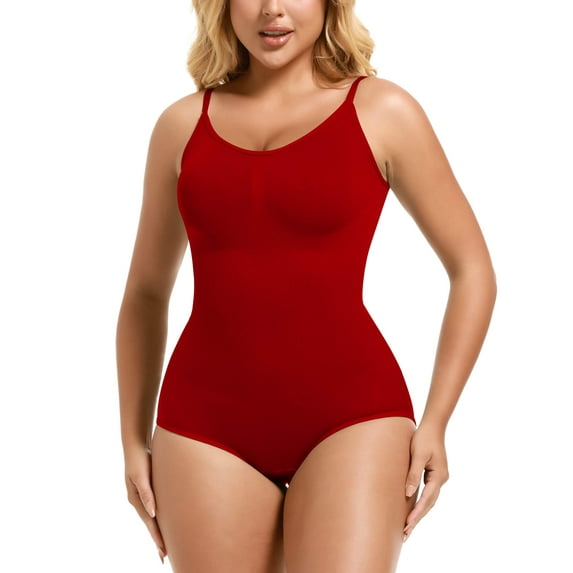 MANIFIQUE Bodysuit for Women Tummy Control Shapewear Thong Body Shaper