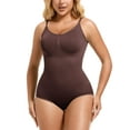 thumbnail image 1 of MANIFIQUE Bodysuit for Women Tummy Control Shapewear Thong Body Shaper, 1 of 7