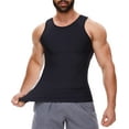 thumbnail image 1 of MANIFIQUE Gynecomastia Compression Shirts for Men, Tank Top Tummy Control Body Shaper, Slimming Undershirt, 1 of 6