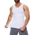 thumbnail image 1 of MANIFIQUE Gynecomastia Compression Shirts for Men, Tank Top Tummy Control Body Shaper, Slimming Undershirt, 1 of 6