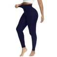 thumbnail image 1 of MANIFIQUE Leggings for Women Tummy Control Seamless High Waisted Compression Leggings Non-See-Through, 1 of 6