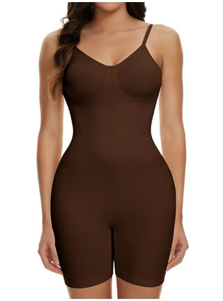 Buy 4-In-1 Shapewear - Tummy, Back, Thighs, Hips in Brown Online India,  Best Prices, COD - Clovia - SW0007A24