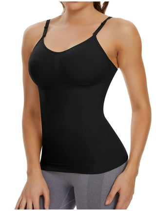 FOCUSSEXY Women Tummy Control Shapewear Tank Tops with Built in