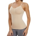 thumbnail image 1 of MANIFIQUE Shapewear Camisole with Built-in Pad Bra for Women Tummy Control Seamless Compression Tank Tops, 1 of 7