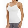 MANIFIQUE Shapewear Camisole with Built-in Pad Bra for Women Tummy Control Seamless Compression
