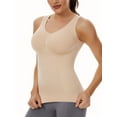 thumbnail image 1 of MANIFIQUE Shapewear Tank Tops with Built in Bra for Women Tummy Control Shaper Cami Compression Body Shaper, 1 of 7