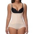 thumbnail image 1 of MANIFIQUE Shapewear for Women Tummy Control Body Shaper Fajas Colombianas Open Bust Bodysuit, 1 of 6