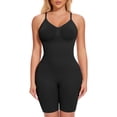 thumbnail image 1 of MANIFIQUE Shorts Bodysuit for Women Tummy Control Shapewear Seamless Sexy Butt Lifting Workout Bodycon One Piece Short Jumpsuit, 1 of 7