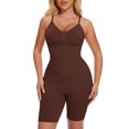 thumbnail image 1 of MANIFIQUE Shorts Bodysuit for Women Tummy Control Shapewear Seamless Sexy Butt Lifting Workout Bodycon One Piece Short Jumpsuit, 1 of 7