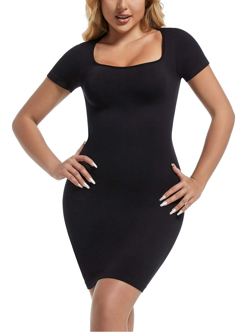 Strapless Slip SHAPERX Women's Strapless Shapewear Slip For Under