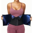 thumbnail image 1 of MANIFIQUE Sweat Waist Trainer Belt for Women Waist Cincher Trimmer Ab Belt Tummy Control Body Shaper with Zipper, 1 of 6