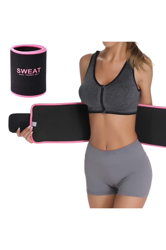 Sweat Waist Trimmer - Premium Sweat Enhancing Fitness Waist Belts for Women & Men