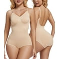 thumbnail image 1 of MANIFIQUE The Shapewear Bodysuit for Women Tummy Control Backless Body Shaper for Dresses, 1 of 6