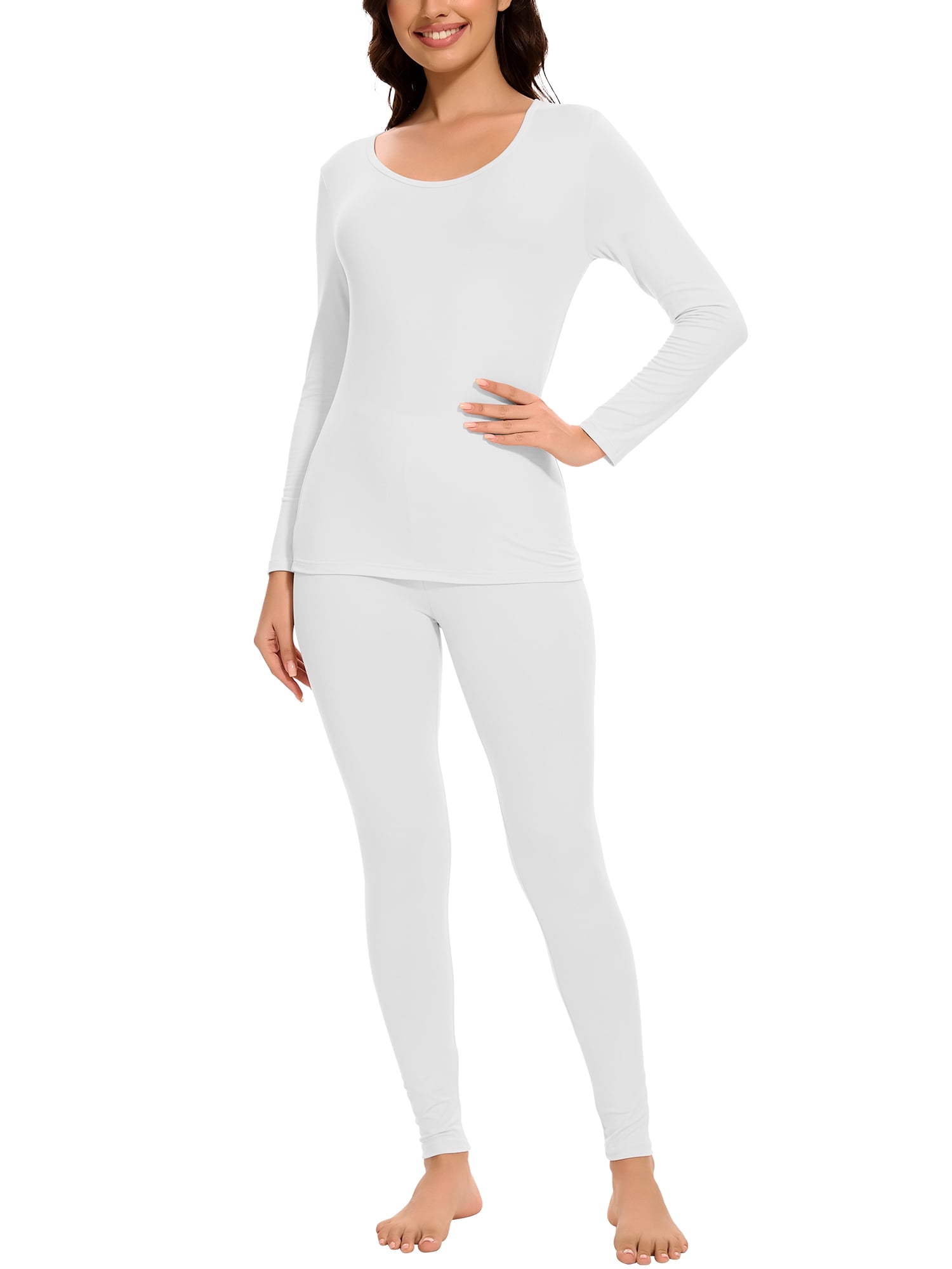 Plus Size Thermal Tops For Women Undershirt Fleece Lined Shirts Lace V