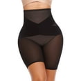 thumbnail image 1 of MANIFIQUE Tummy Control Shapewear Shorts Body Shaper for Women High-Waisted Thigh Slimming Cross Shaping Panties, 1 of 6