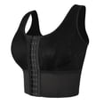 thumbnail image 1 of MANIFIQUE Women's Plus Size Jacquard Front Closure Wireless Longline Posture Bra, 1 of 6