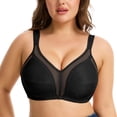 thumbnail image 1 of MANIFIQUE Women's Full Figure Minimizer Bras Comfort Large Busts Wire-Free Non Padded Plus Size Bra, 1 of 6