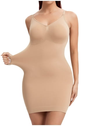 High Waist Half Slips for Women Under Dresses Shapewear Tummy