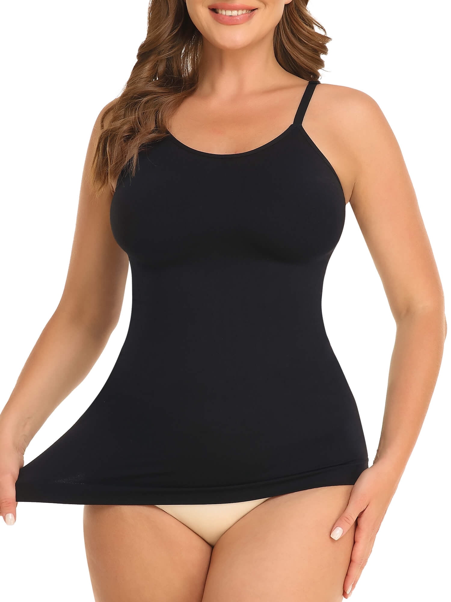 トップス mkiii.ozo  todayful Check Camisole MANIFIQUE Womens Tops - Scoop Neck Cami - Tank Top for Women