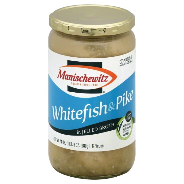 Manischewitz Jellied Pike Fish, 24 oz, Pack of 6