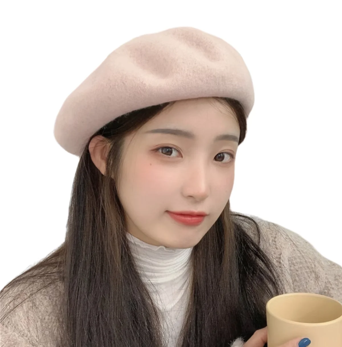 Beret Hat AWAYTR Kids Wool French Beret Little Girls Artist