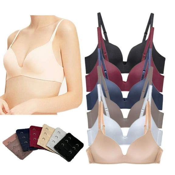 MANJIAMEI Junior Girls Training Bras Lightly Padded Everyday Bras for Teens 14-16, 36