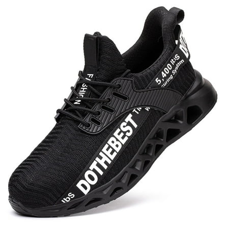 XQJ Steel Toe Shoes Men Women Lightweight Comfortable Work Shoe Anti-Puncture Safety Sneakers Steel Toe Work Safety Boots