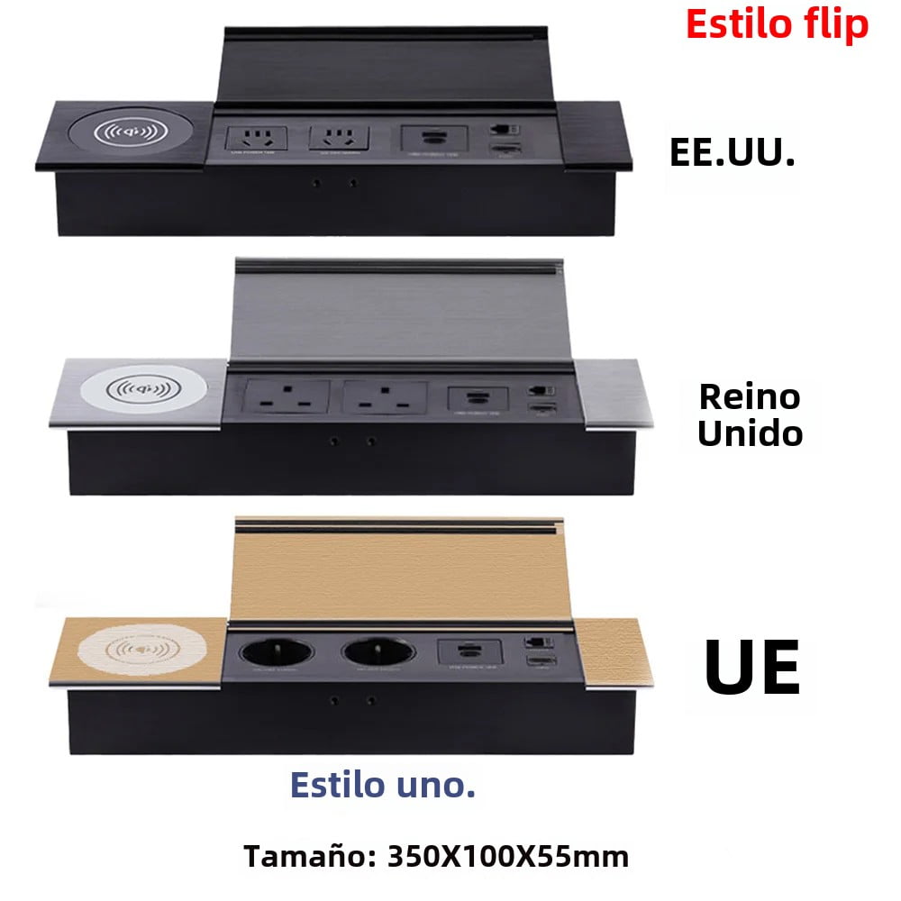 MANLEIKE Hidden Socket for Office and Conference Table with Wireless ...