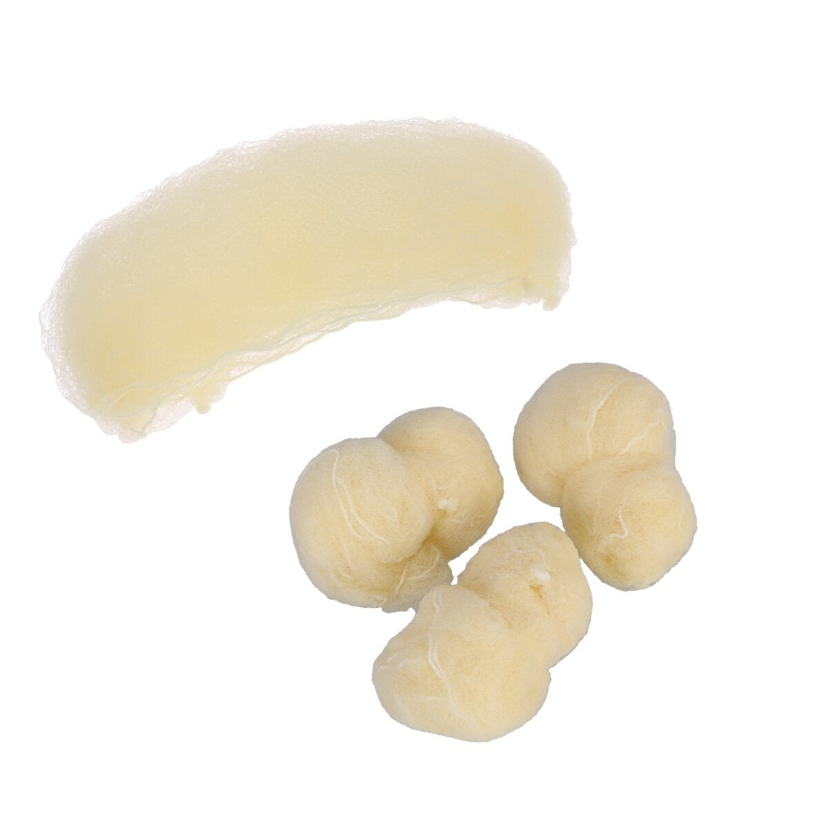 MANLINGDA 100 Black Wig Cap Nets Elastic Mesh Hair Invisible