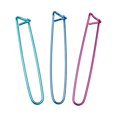 thumbnail image 1 of MANLINGDA 10pcs Aluminum Crochet Knitting Needles Size S - Random Color, 1 of 6