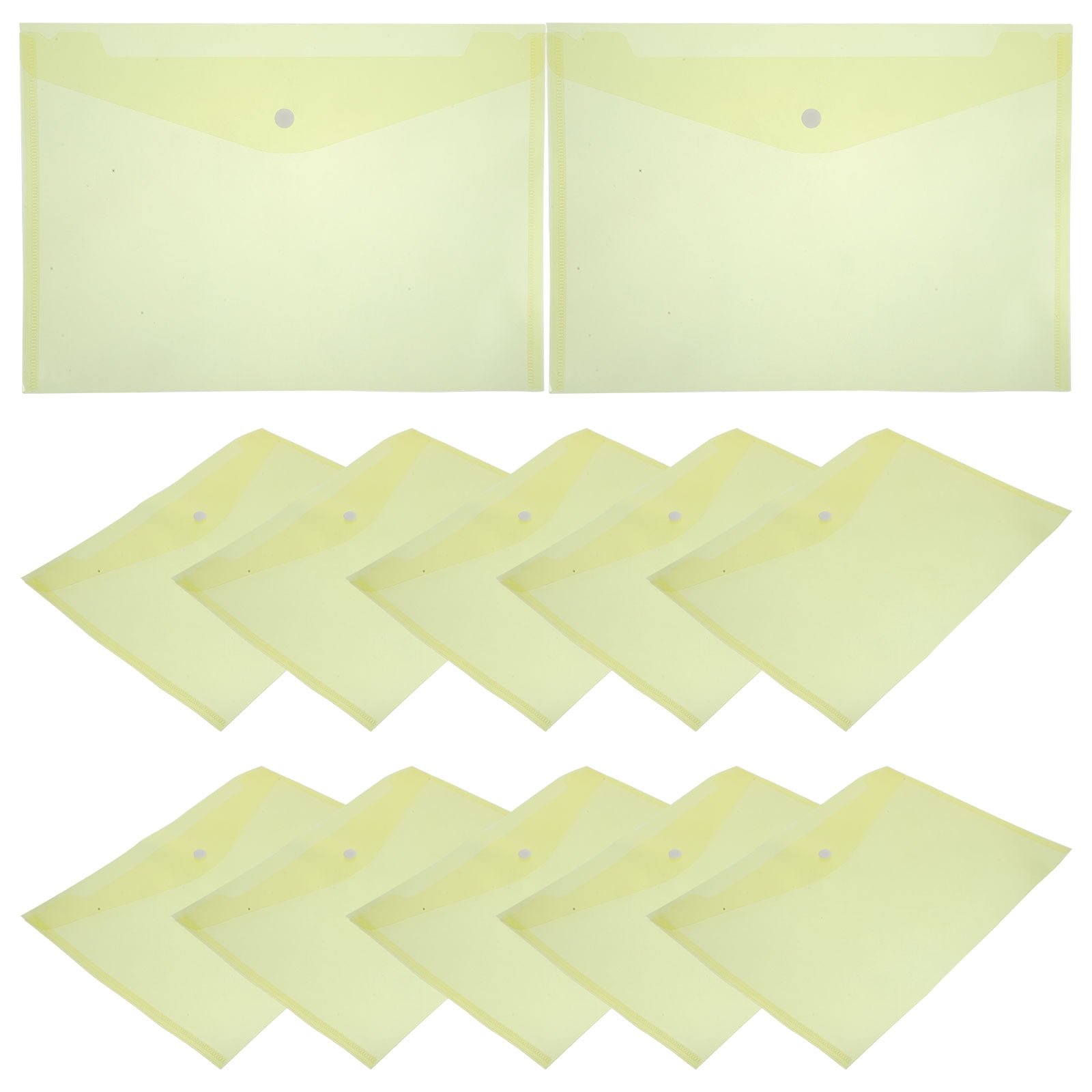 MANLINGDA 12 Pcs Plastic Expanding File Folders for Documents