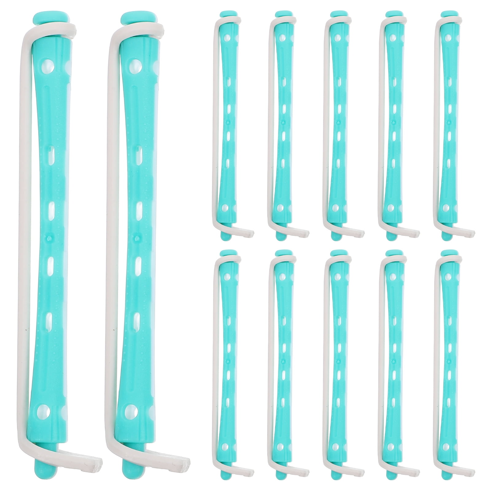 MANLINGDA 12pcs Curling Perm Rods Women Hair Rollers Portable Hair