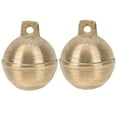 MANLINGDA 2pcs Animal Bells Copper Cattle Loud Bell