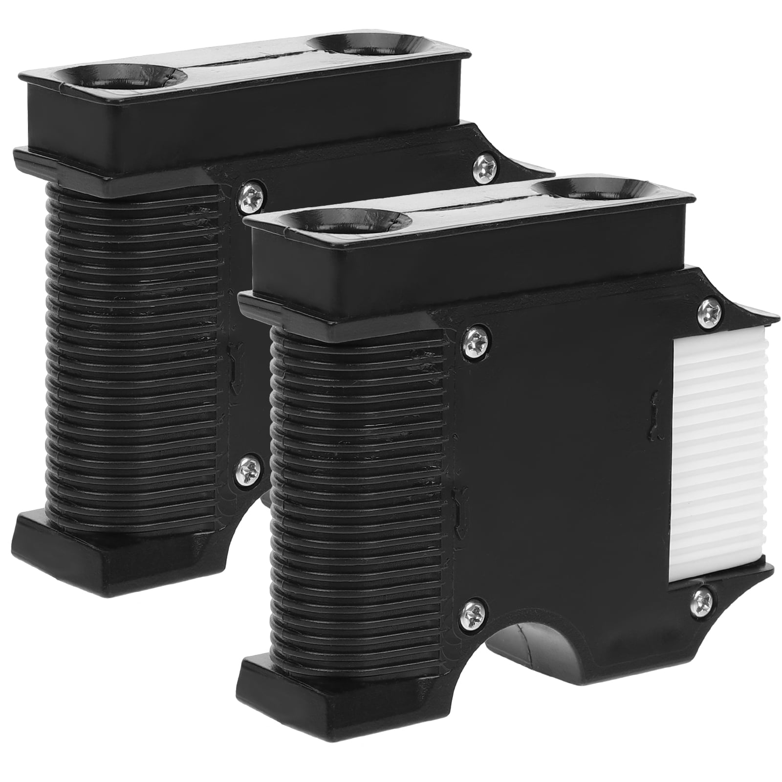 MANLINGDA 2pcs Boat Bumpers with Rail/Cleat Clips & Hooks Heavy Duty