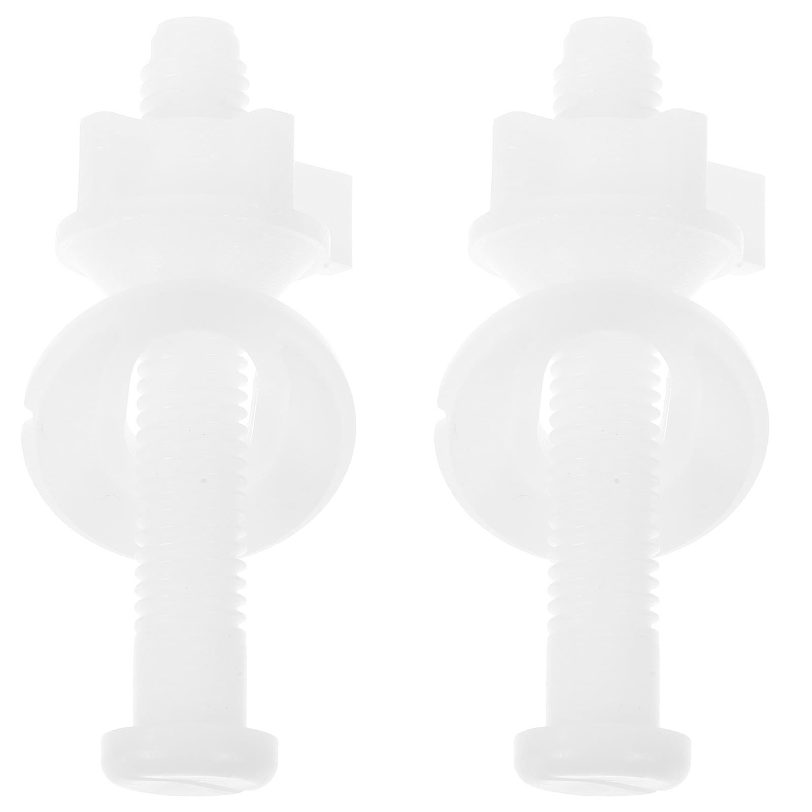 MANLINGDA 2pcs Toilet Seat Screws with Washers Toilet Seat Fixing Bolts