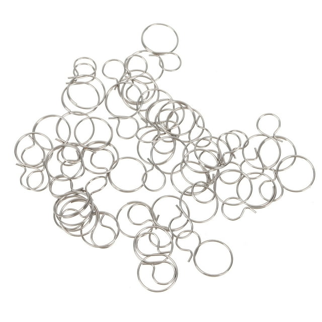 MANLINGDA 40pcs Chandelier Connection Ring Crystal Chandelier Split