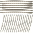 MANLINGDA 40pcs Classical Guitar Fret Wire Electric Guitar White Copper